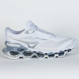 Mizuno Wave Prophecy ホワイト/シルバー スニーカー MIZUNO（ミズノ） ミズノ公式 WAVE PROPHECY LS ホワイト×シルバー
