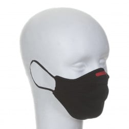 Mascara Fiber Knit Air + 30 Filtros De Proteção + Suporte  Esporte - Indoor