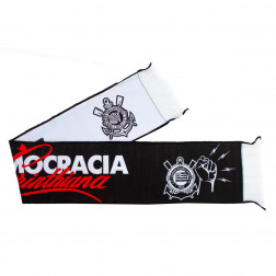 Cachecol Retro Mania Alta Definição Corinthians Futebol