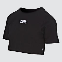 Camiseta  Vans Flying V Crew Crop Casual