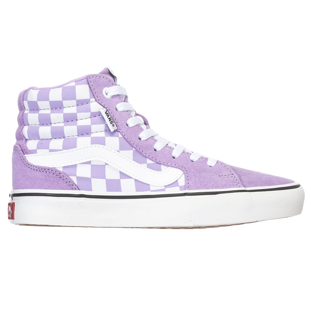 vans checkered high